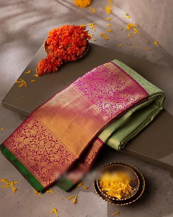 Women's_Premium_Banarasi_Silk_Saree_with_Rich_Zari_Weaving_|_Designer_Wedding_&_Festive_Saree