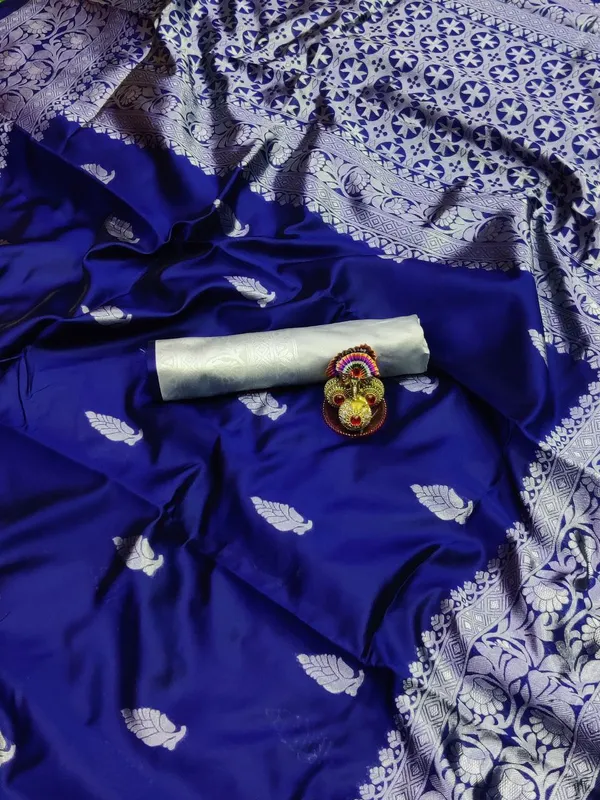 Women's_Premium_Banarasi_Silk_Saree_with_Rich_Zari_Weaving_|_Designer_Wedding_&_Festive_Saree