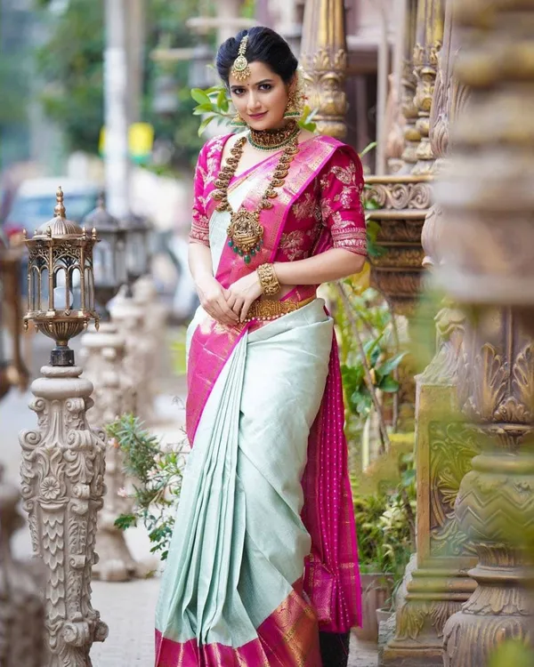Women's_Premium_Banarasi_Silk_Saree_with_Rich_Zari_Weaving_|_Designer_Wedding_&_Festive_Saree