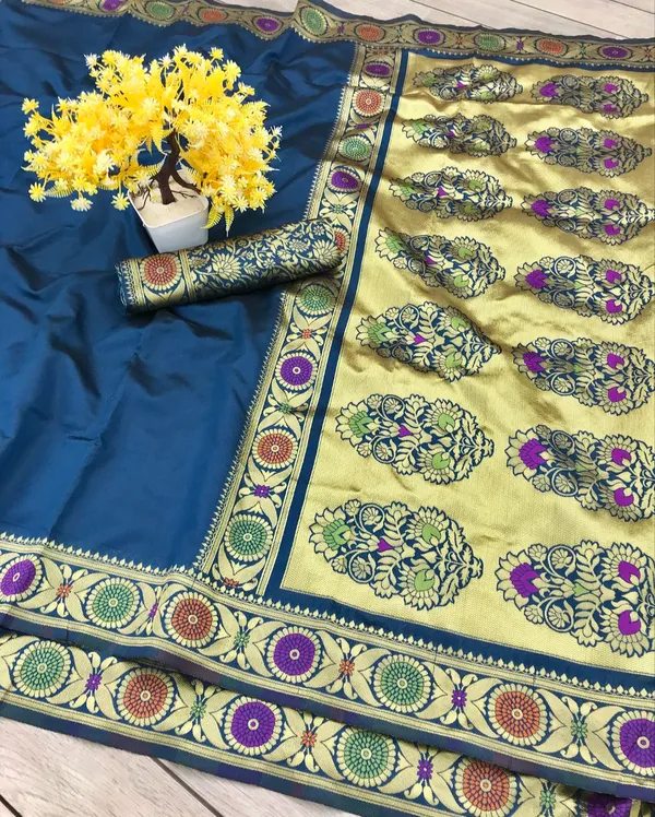 Women's_Premium_Banarasi_Silk_Saree_with_Rich_Zari_Weaving_|_Designer_Wedding_&_Festive_Saree