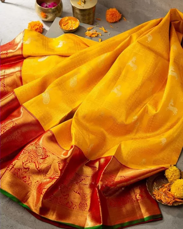 Women's_Premium_Banarasi_Silk_Saree_with_Rich_Zari_Weaving_|_Designer_Wedding_&_Festive_Saree