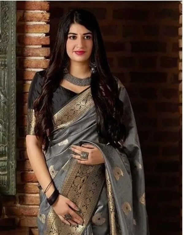 Women's_Premium_Banarasi_Silk_Saree_with_Rich_Zari_Weaving_|_Designer_Wedding_&_Festive_Saree