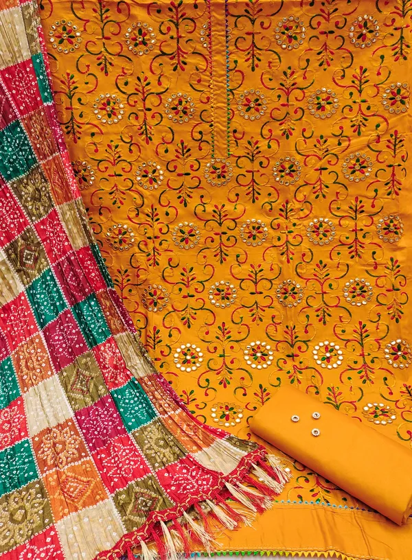 Cotton_Dress_Material_Set_for_Women_with_Chinon_Bandhani_Print_Dupatta_|_Unstitched_Salwar_Suit_Fabric_(Top_1.9m,_Bottom_2m,_Dupatta_2.1m)