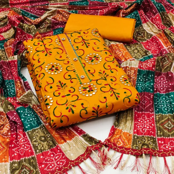 Cotton_Dress_Material_Set_for_Women_with_Chinon_Bandhani_Print_Dupatta_|_Unstitched_Salwar_Suit_Fabric_(Top_1.9m,_Bottom_2m,_Dupatta_2.1m)