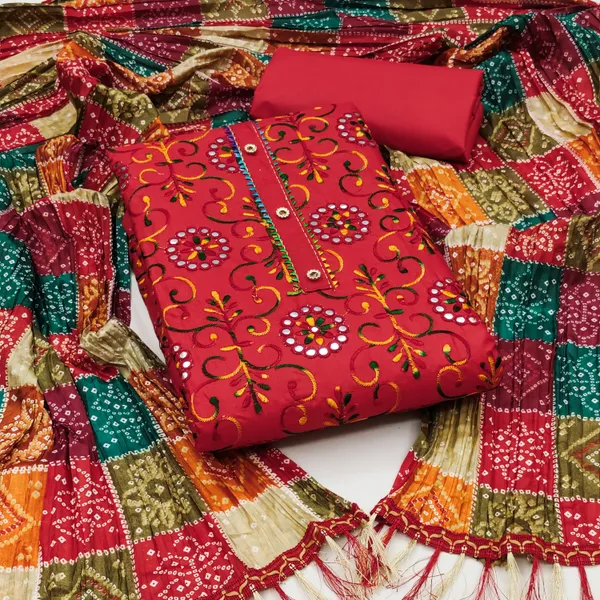 Cotton_Dress_Material_Set_for_Women_with_Chinon_Bandhani_Print_Dupatta_|_Unstitched_Salwar_Suit_Fabric_(Top_1.9m,_Bottom_2m,_Dupatta_2.1m)