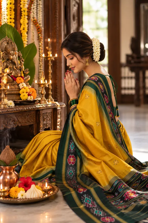 Traditional_Pochampalli_Ikkat_Designer_Print_Dolla_Silk_Saree