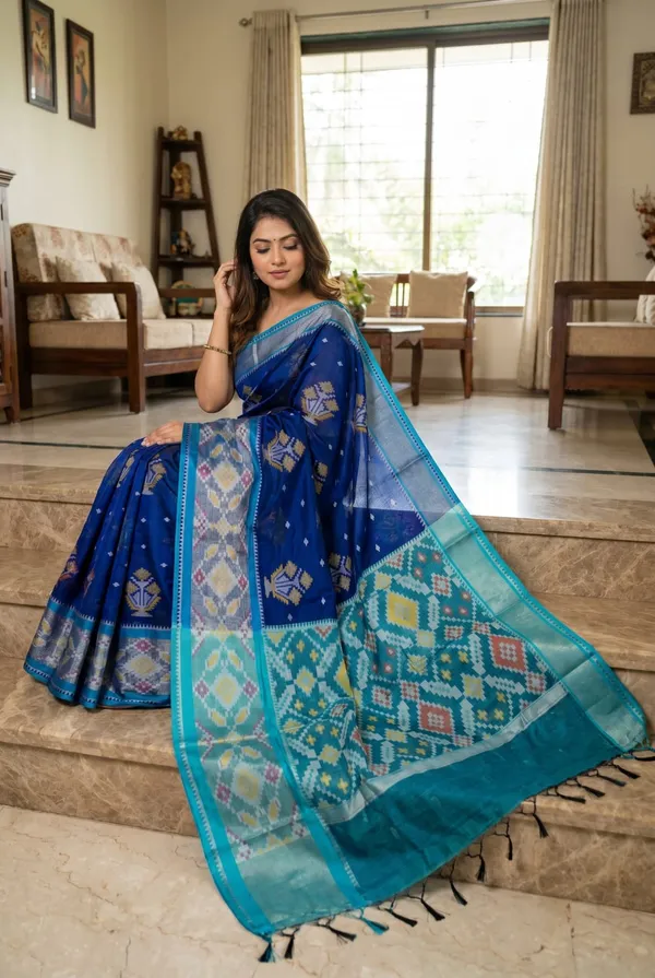 Traditional_Pochampalli_Ikkat_Designer_Print_Dolla_Silk_Saree