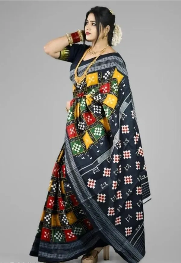 Traditional_Pochampalli_Ikkat_Designer_Print_Dolla_Silk_Saree