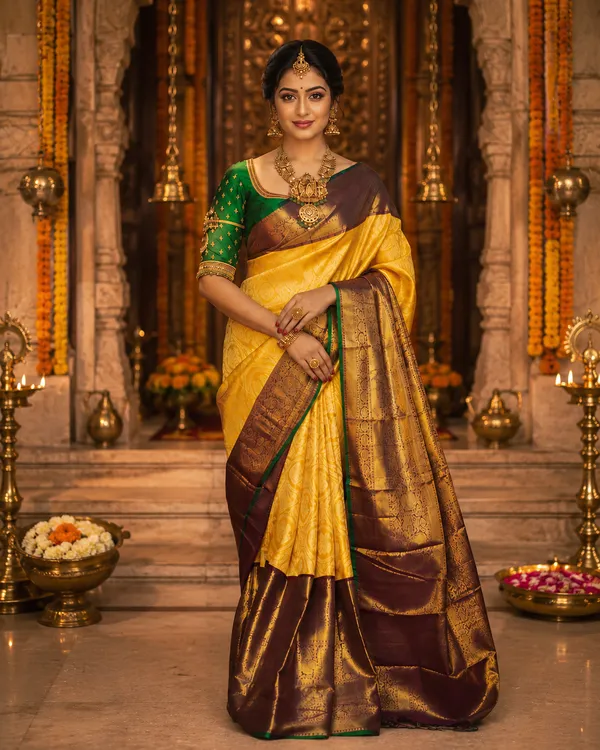 Women's_Premium_Banarasi_Silk_Saree_with_Rich_Zari_Weaving_|_Designer_Wedding_&_Festive_Saree