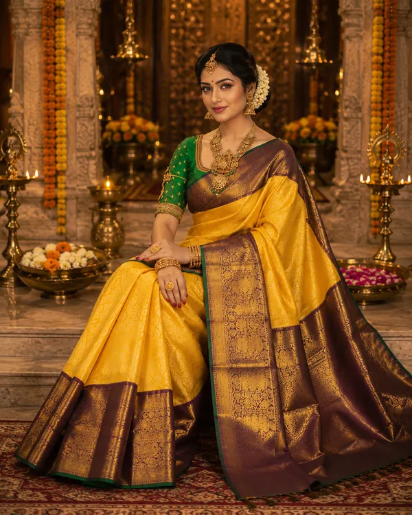 Women's_Premium_Banarasi_Silk_Saree_with_Rich_Zari_Weaving_|_Designer_Wedding_&_Festive_Saree