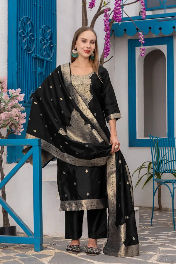 Women's_Stitched_Silk_Blend_Kurta_Set_with_Dupatta_|_Elegant_Ethnic_Wear