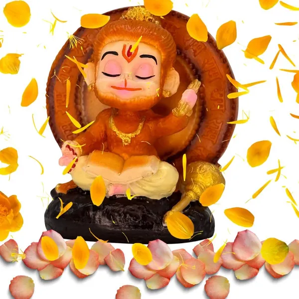 Gold_Premium_Hanuman_Murti_|_Book_Reading_Lord_Hanuman_Idol_For_Car_Dashboard,_Home_Temple_Decor_–_3.74_Inches