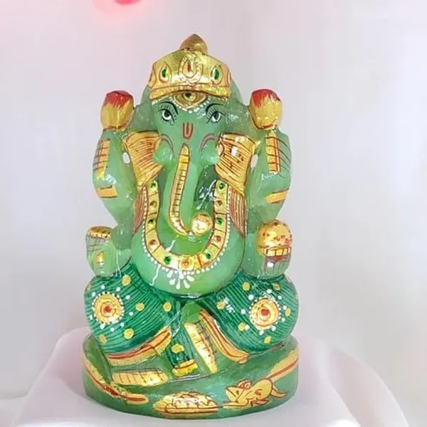Green_Aventurine_Ganesha_|_Lord_Ganesha_Idol_With_Golden_Mukut_Decorative_Religious_Showpiece_For_Home_Decor_|_Pooja_Room|_Temple_&_House_Warming_Gift