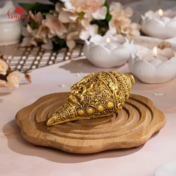 German_Golden_Shankh_|_Auspicious_Golden_Plated_Conch_for_Laxmi_Pooja,_Vastu_&_Temple_Use_|_Sacred_Pooja_Item_for_Wealth_&_Prosperity