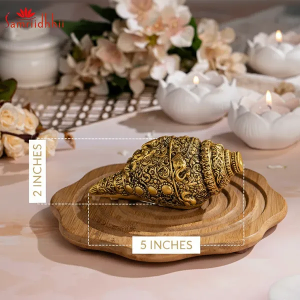 German_Golden_Shankh_|_Auspicious_Golden_Plated_Conch_for_Laxmi_Pooja,_Vastu_&_Temple_Use_|_Sacred_Pooja_Item_for_Wealth_&_Prosperity