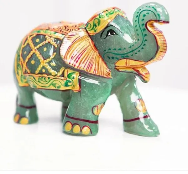 Green_Premium_Quality_Aventurine_Elephant