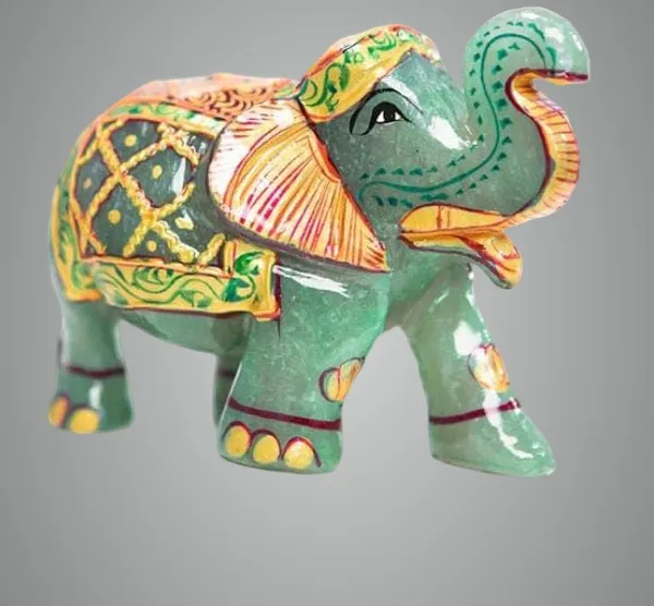 Green_Premium_Quality_Aventurine_Elephant