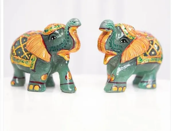 Green_Aventurine_Elephant|_Pair_Of_2_Elephant