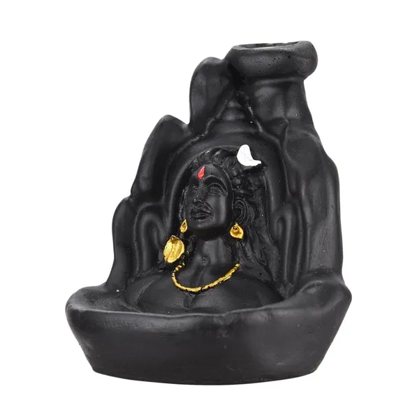Black_Synthetic,_Resin_-_Lord_Adiyogi_Incense_Holder_With_10_Free_Cones,_Mahadev,_Shiv_Shankara_Backflow_Cone_Incense_Holder_Decorative_Showpiece_With_10_Smoke_Backflow_Scented_Cone_Incenses,Black