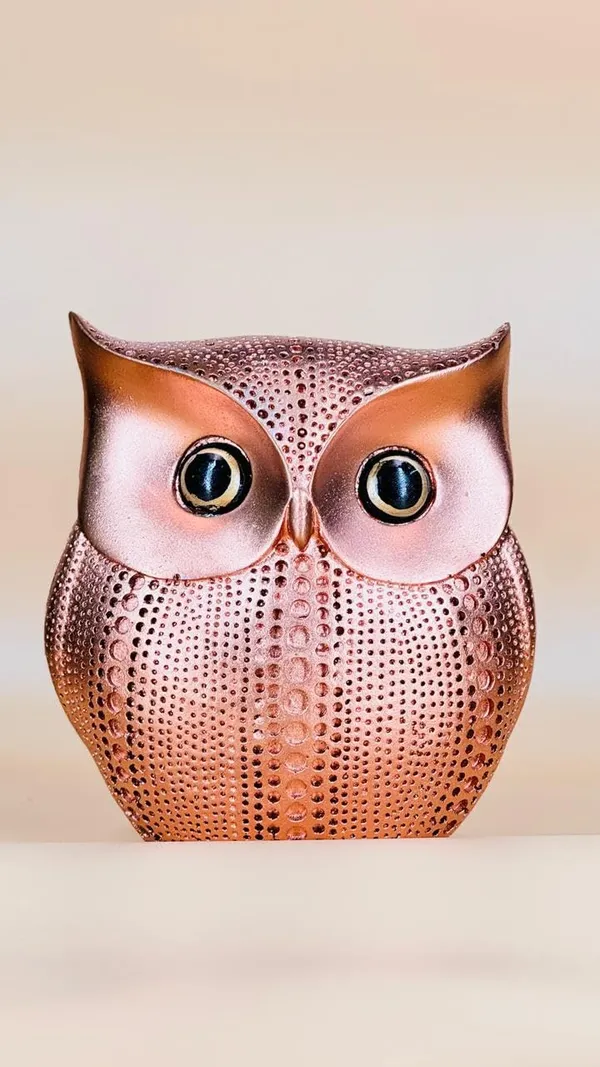 Gold_Owl_Statue_The_Vehicle_Of_Maa_Laxmi,Vastu_Idol_Of_Wisdom_And_Protection,Spiritual_Gift,Modern_Owl_Showpiece/Lucky_Owl_Resin_Art/Owl_Showpiece_For_Home_Decor/Resin_Owl_Figure