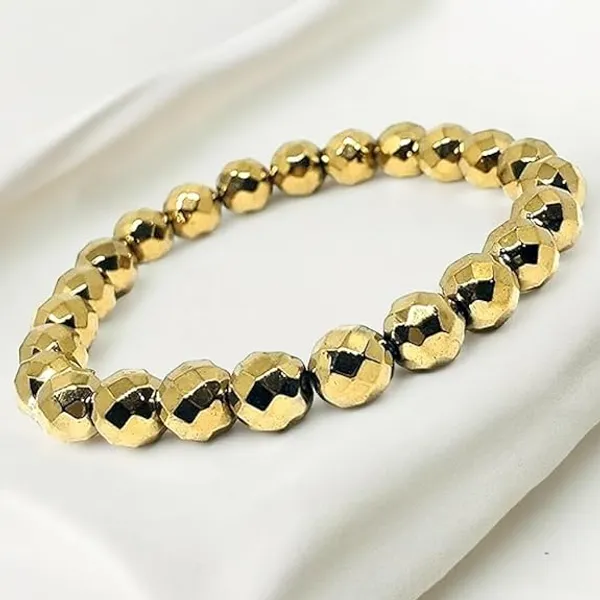 Samriidhhii_Original_Certified_Pyrite_Bracelet_|_Natural_Raw_Pyrite_Crystal_Stone_|_Diamond_Cut_Bracelet_for_Men_&_Women_|_Wealth,_Luck_&_Protection_Energy_Stone