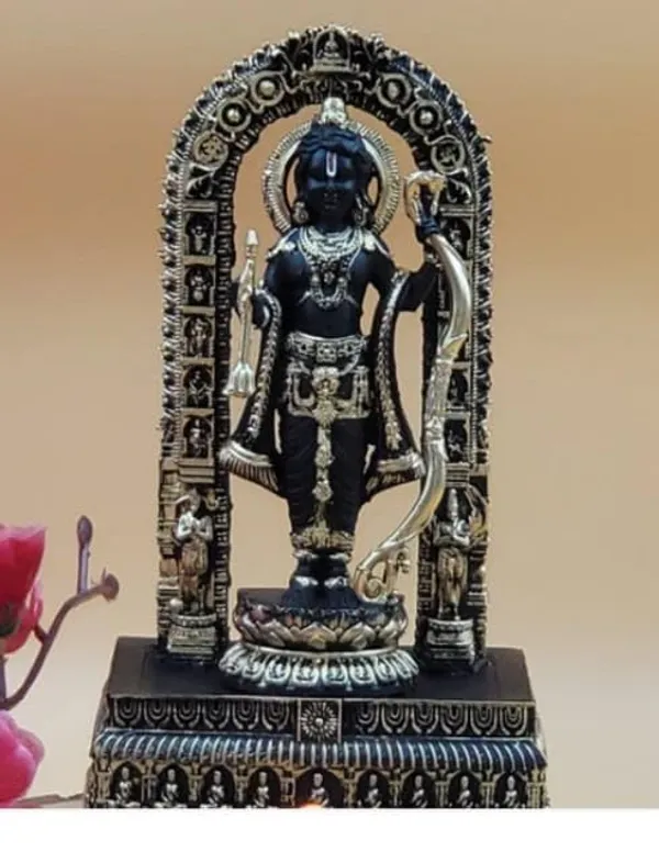 Gold_&_Black_Shree_Ram_Lalla_Murti