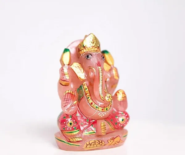 Green_&_Golden_Rose_Quartz_Ganesha_|_Lord_Ganesha_Idol_With_Golden_Mukut_Decorative_Religious_Showpiece_For_Home_Decor_|_Pooja_Room|_Temple_&_House_Warming_Gift