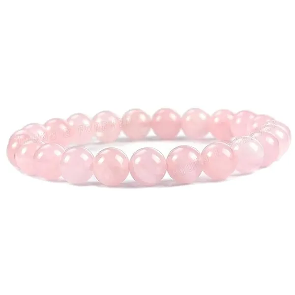 Rose_Quartz_Tumble_Stretchable_Bracelet
