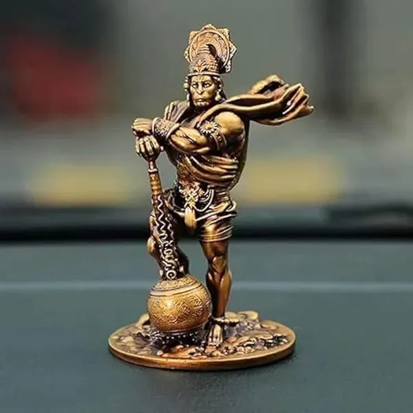 Pavan_Putra_Bajrangbali_Bahubali_Hanuman_Idol_For_Car_Dashboard_|_Hanuman_Idol_For_Car,_Hanuman_Murti_&_Car_Dashboard_God_Idol_|_Decorative_Bronze_Finish_Standing_Pose_Statue_(10_Inch)