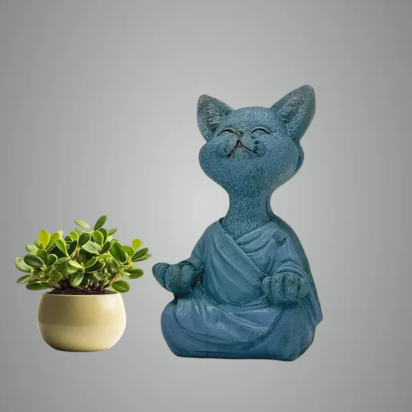 Buddha_Cat_Statue_Home_Decor_Showpieces_–_Miniature_Decorative_Items,_Laughing_Buddha,_Cat_Buddha_Statue,_Office_&_Table_Decoration,_Housewarming_Gifts