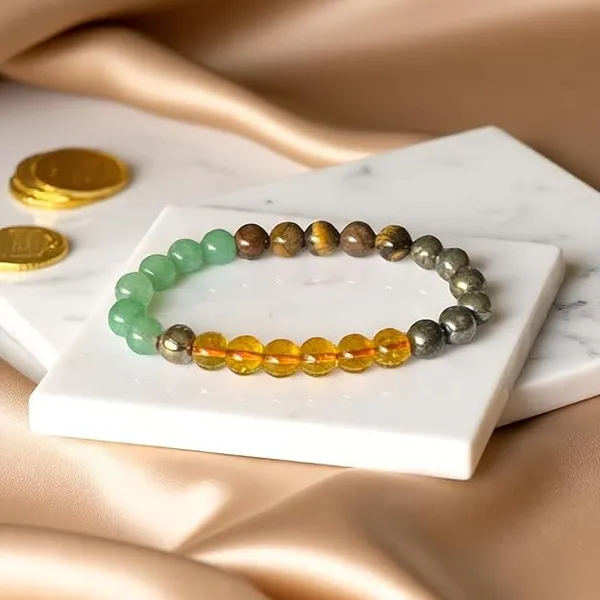 Original_Certified_Money_Magnet_Bracelet_With_Pyrite_Green_Aventurine,_Citrine,_Hematite_&_Tiger_Eye_Stone_For_Attracting_Money