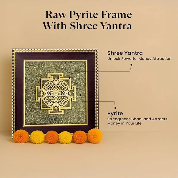 Shree_Yantra_On_Raw_Pyrite_Frame_|_Shri_Yantra_Vastu_Wall_Frame_|_Pyrite_Stone_Original_Certified_Attracts_Money_&_Abundance_|_Removes_Financial_Blocks_&_Boosts_Prosperity
