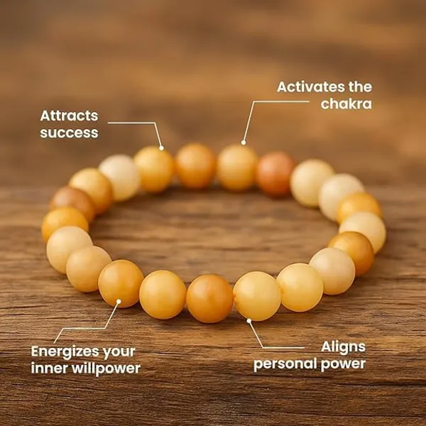 Yellow_Aventurine_Bracelet_–_Stretchable_Unisex_Crystal_Bracelet_For_Men_&_Women_|_8Mm_Round_Beads_Aventurine_Stone_For_Reiki_&_Crystal_Healing