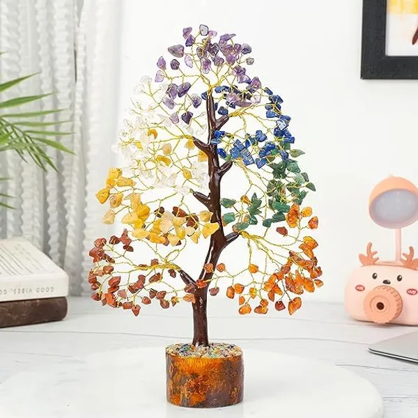 Crystal_Seven_Chakra_Tree_|_Gemstones_Wealth_Good_Luck_Feng_|_Healing_Bonsai_|_Figurine_Home_Office_Decoration_Showpiece_Birthday_Gift_Anniversary_(Seven_Chakra_200_Beads)