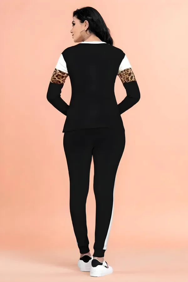Multicolor_Cotton_Blend_Animal_Print_Regular_Track_Suit_For_Women