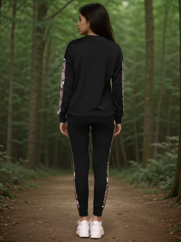 Black_Cotton_Blend_Solid_Regular_Track_Suit_For_Women