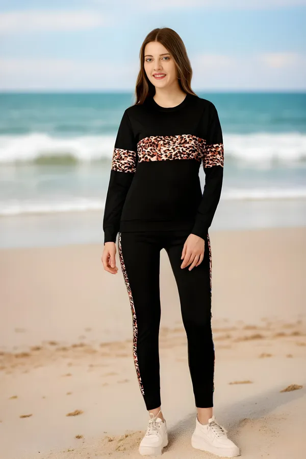 Black_Cotton_Blend_Colorblock_Regular_Track_Suit_For_Women