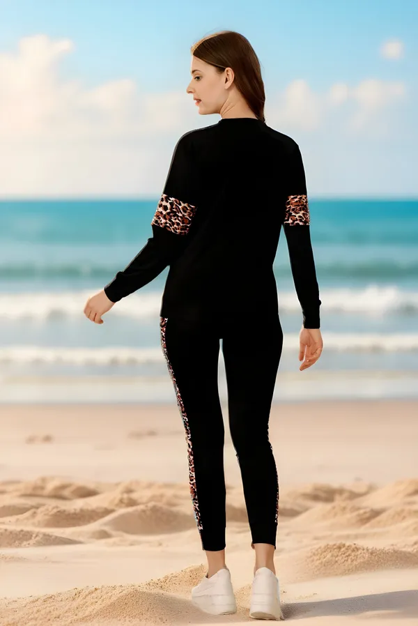 Black_Cotton_Blend_Colorblock_Regular_Track_Suit_For_Women