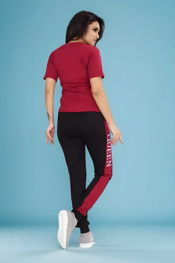 Maroon_Cotton_Blend_Printed_Regular_Track_Suit_For_Women