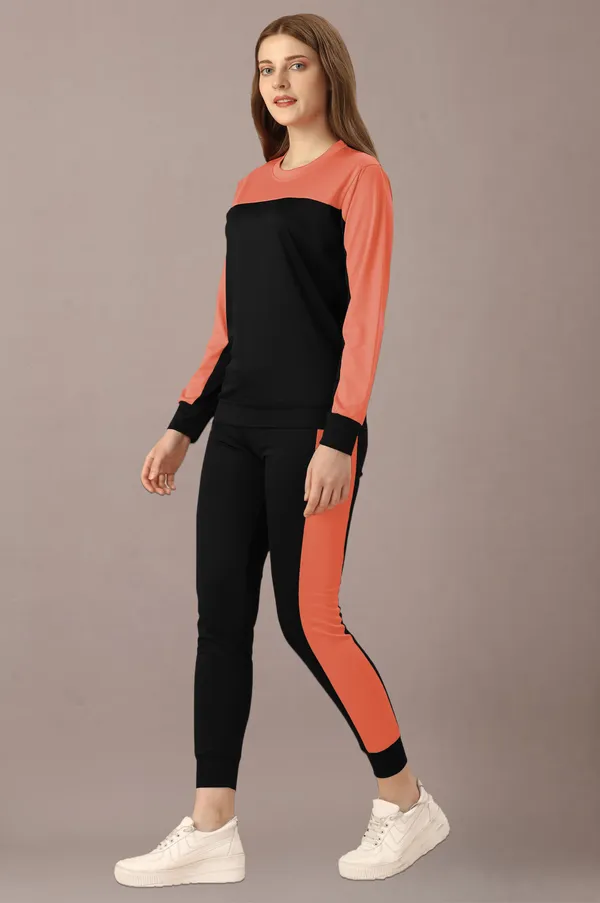 Pink_Cotton_Blend_Solid_Regular_Track_Suit_For_Women