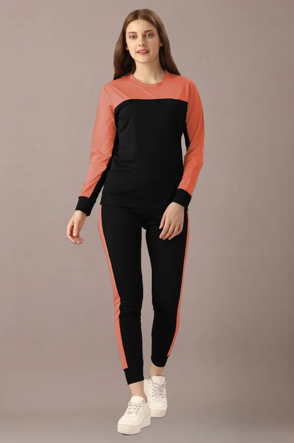 Pink_Cotton_Blend_Solid_Regular_Track_Suit_For_Women