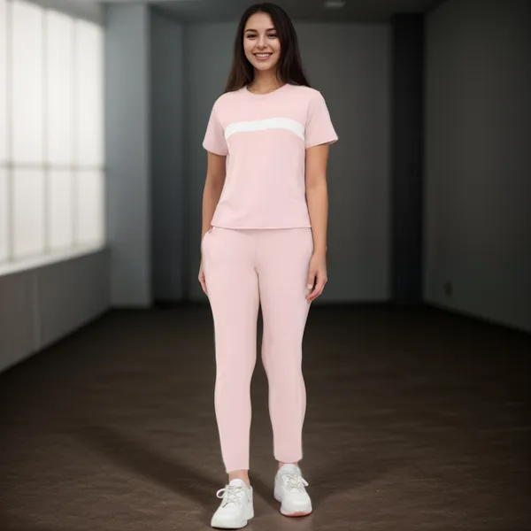 Pink_&_White_Cotton_Blend_Solid_Regular_Track_Suit_For_Women