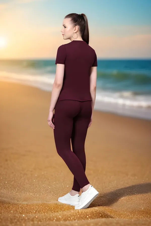 Maroon_Cotton_Blend_Solid_Regular_Track_Suit_For_Women