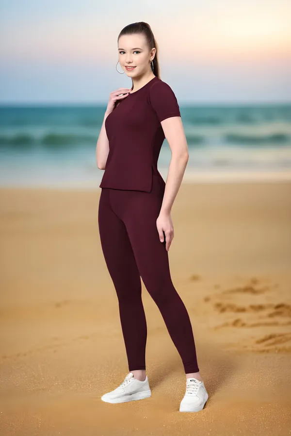 Maroon_Cotton_Blend_Solid_Regular_Track_Suit_For_Women