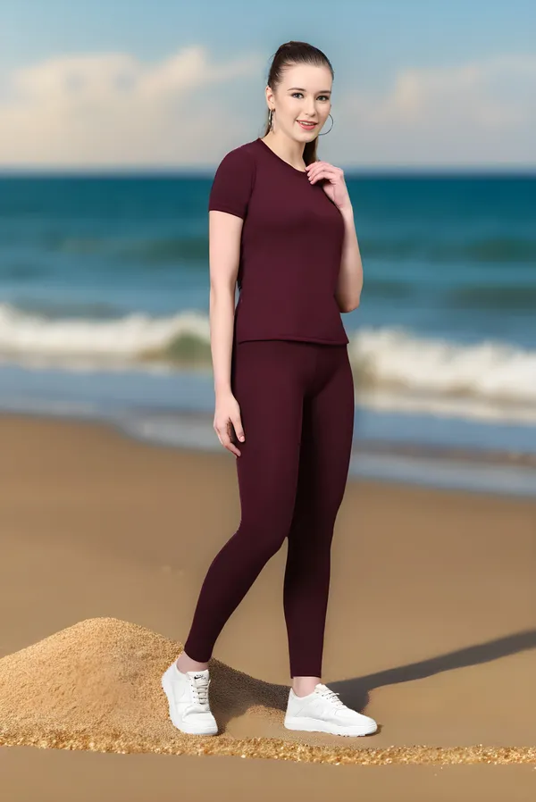 Maroon_Cotton_Blend_Solid_Regular_Track_Suit_For_Women