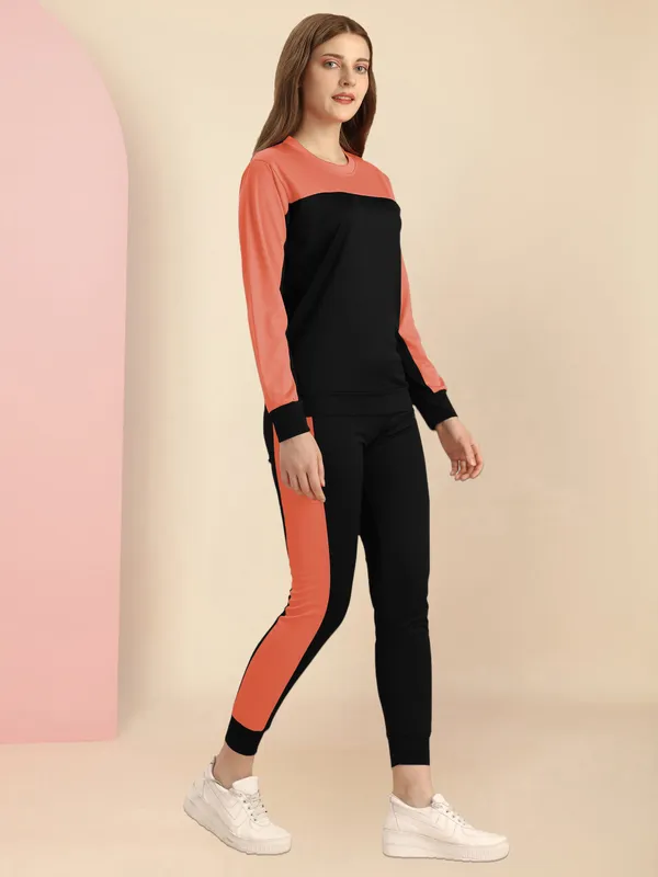 _Multicolor_Striped_Summer_Track_Suits_,Women's_Sportswear_Active_Wear_Top_Bottom_Suits