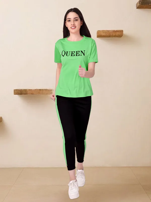 Printed_Round_Neck_Half_sleeves_Co-ord_set_Tracksuit_For_Women