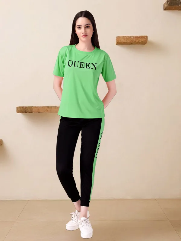 Printed_Round_Neck_Half_sleeves_Co-ord_set_Tracksuit_For_Women