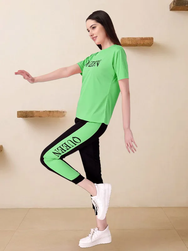Printed_Round_Neck_Half_sleeves_Co-ord_set_Tracksuit_For_Women