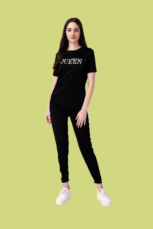 Black_&_White_Cotton_Blend_Printed_Regular_Track_Suit_For_Women